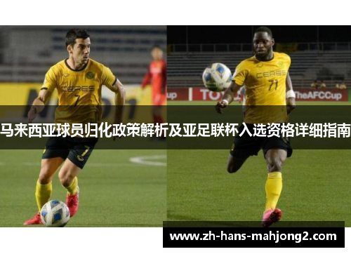 马来西亚球员归化政策解析及亚足联杯入选资格详细指南